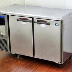 山口)下松市より　ホシザキ コールドテーブル 業務用テーブル形冷蔵庫 RT-120MNF 冷蔵240L 単相100V 間口120cm 2018年製 　BIZJA15H