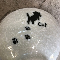 0112-035 猫のお椀の画像