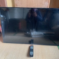 ハイセンス43型テレビ後一台有ります。