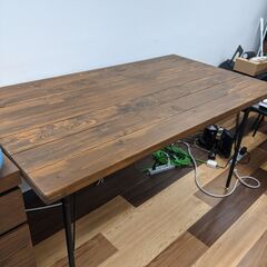 アンティーク風 オフィスデスク 140×80