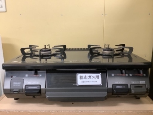 安心の6ヵ月保証付き!!2018年製Rinnai(リンナイ)の都市ガステーブル【トレファク愛知蟹江店】