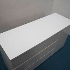 【良品】ニトリ ローチェスト フォウ 120 Wh 幅120 奥行42 高さ68cm (JA41)の画像