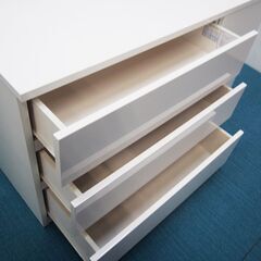 【良品】ニトリ ローチェスト フォウ 120 Wh 幅120 奥行42 高さ68cm (JA41)の画像