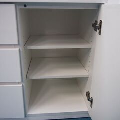 【良品】ニトリ ローチェスト フォウ 120 Wh 幅120 奥行42 高さ68cm (JA41)の画像