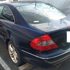 18年式メルセデスベンツCLK２００後期　部品取りで　輸入車入門に現状販売　下取り交換可の画像
