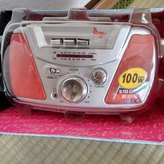 パワフル ミニ ラジカセ　未開封品