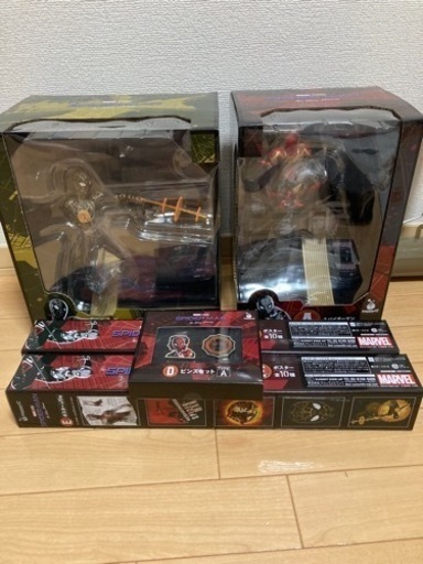 スパイダーマン一番くじ多数