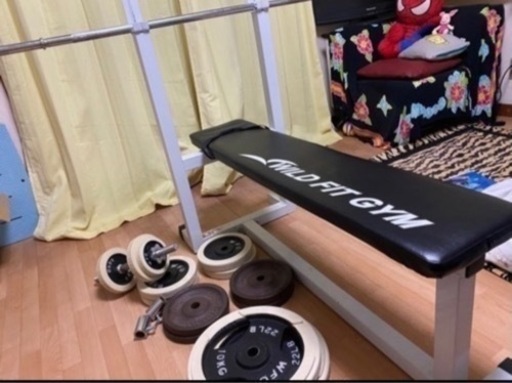 最終値下げ！　ベンチプレス　ダンベル　セット　　筋トレ