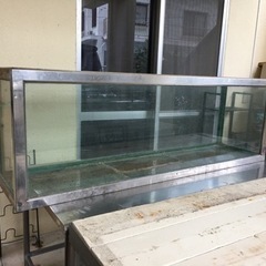 最終値下げ　早い者勝ちステンレスガラス水槽　特注　熱帯魚　海水魚...