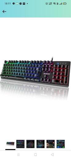 NPET ゲーミングPC キーボード マウスセット