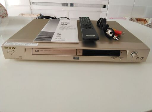 SONY DVD/CDプレーヤー  作動確認済み リモコン 説明書付き