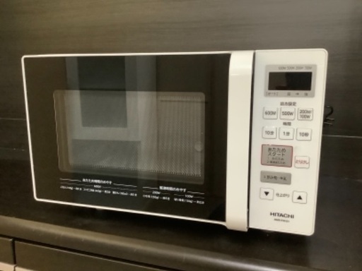 安心の6ヵ月保証付き!!2017年製のHITACHI(日立)電子レンジ!!【トレファク愛知蟹江店】