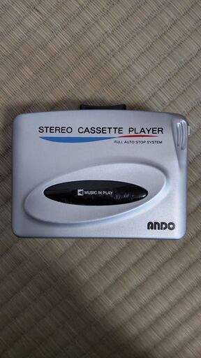 ✩ANDO ステレオ カセット プレイヤー