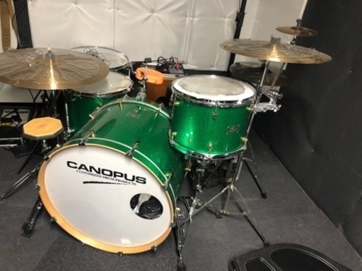 【値下げ】65万円→8万円　カノウプスRFMドラムセットおまけ有