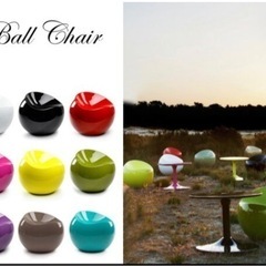 finn stone フィンストーン ボールチェア ball chair デュポン ホワイトの画像