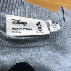 ユニクロ　ミッキー セーター　100の画像