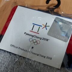 平昌オリンピック公式グッズ手袋の画像