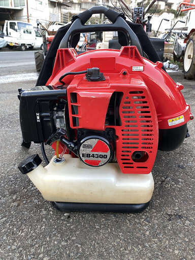 現物確認歓迎 初期不良対応可能 整備済 取説も見れる ゼノア ZENOH 41.5cc 背負い エンジンブロワ EB4300 風量 12㎡/分