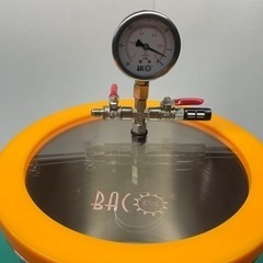 真空チャンバー 12L 内寸25×25cmの画像