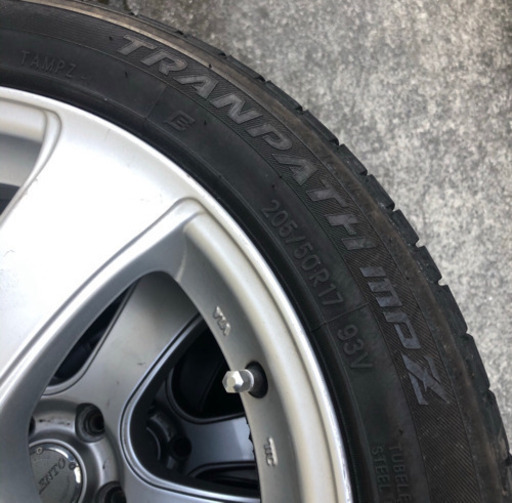 17インチ　タイヤホイール　4本セット　トヨタ、ホンダ　