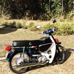 【売切/終了】通勤快速SP★HONDA角目カブ90 セル付3速　原付2種　中古の画像