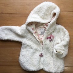 コート　女の子　100センチ　ハッシュハッシュ200円