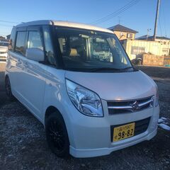 パレット　車検R4.9まで　両側スライドドア　プッシュスタート　...