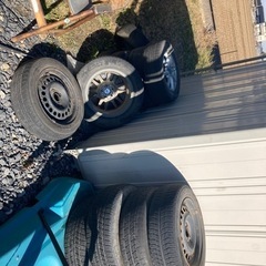 195-65-R15スタットレスタイヤ・ホイールセット4本の画像