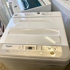 Panasonic 5K 洗濯機 na-b50b12 2018年製 学生 1人暮らし リサイクル 中古品