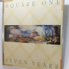 ★CARLOS MARCHIORI★SQUARE ONE SEVEN YEARS★アートポスター★作家直筆 サイン入り★の画像