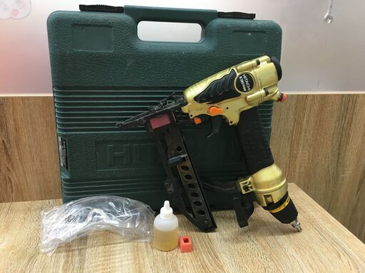 HITACHI 日立工機 ヒタチ 38mm 高圧タッカ N3804HMF フロア用 中古
