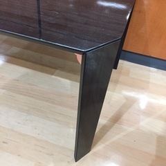 【期間限定/数量限定】新品/保管品 パール金属☆木目調テーブル ブラック①◇の画像
