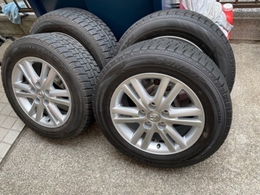 スタッドレスタイヤセット　1/20まで　ウィンターマックス　215/60R16 トヨタ純正ホイールセット