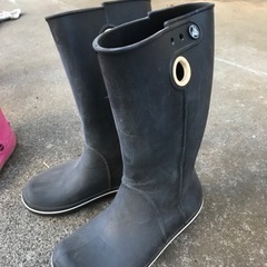 差し上げます。クロックス　レインブーツ