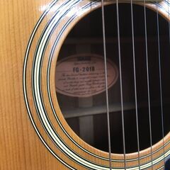ありがとうございました！YAMAHA ヤマハ アコースティックギター FG-201Bの画像