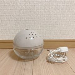 アロマが炊ける加湿器(グレージュ)