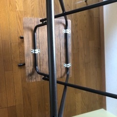 折りたたみ可能 ミニテーブル イス セット バラ可能の画像