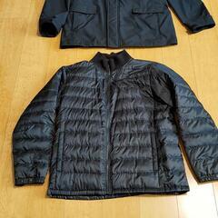 UNIQLO　ハイブリッドダウン　フード、ライナー脱着式の画像