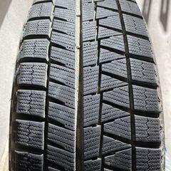 スタッドレス ホイール 15インチ 4本セット セレナ C25系 純正スチールホイール +ブリヂストンブリザックREVOGZ 195/65R15 8分山の画像