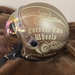 ジェットヘルメット　シールド付き　