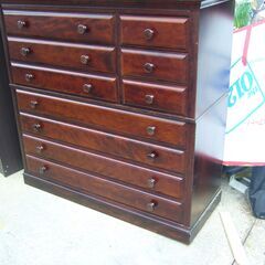 決まりました７段箪笥内装桐頑丈美品