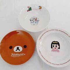 ミスド☆ラーメンどんぶり・プレート◇リラックマ☆お皿　ローソン
