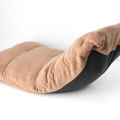 無料！座椅子✨ブラウン系✨幅50cm✨こたつや和室に✨中古品【こちらは店舗です。浜村鹿野温泉ICから3分 買取本舗 宮本リサイクル 営業時間9～19時 定休日水曜のみ←連絡できませんm(_ _)m】 G151の画像