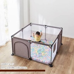 【SmartAngel】 ソフトベビーサークル スクエアSの画像