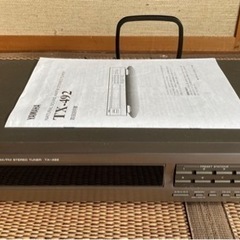 完売🤗YAMAHA ヤマハ TX-492  FM/AMステレオチ...