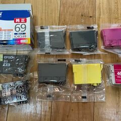 エプソン用インクカートリッジ（純正/純正でないもの混合）