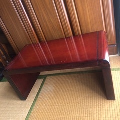 カリモク　ローテーブルの画像