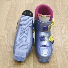 23.5cm 子供用 ジュニアエフ スキーブーツ Jr. F グレー アウトソール275mm スキー靴 キッズ 札幌市 清田区 平岡の画像