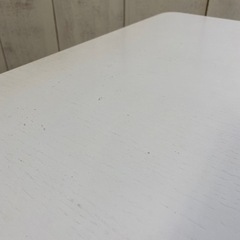 2/2終 YA NITORI ダイニングセット クーボ2 ダイニングテーブル×1 ダイニングチェア×1 ホワイト 食卓テーブル イス ニトリ 菊倉TKの画像