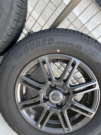 スタッドレスホイールセット　ヨコハマ　アイスガードig50 185/70R/14 2018年製　美品